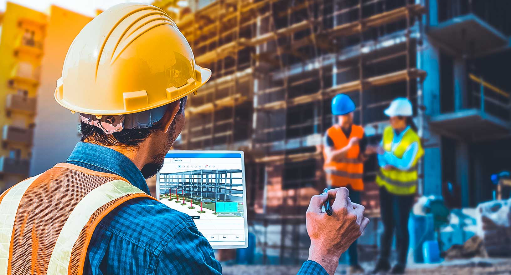 Site progress OxBlue