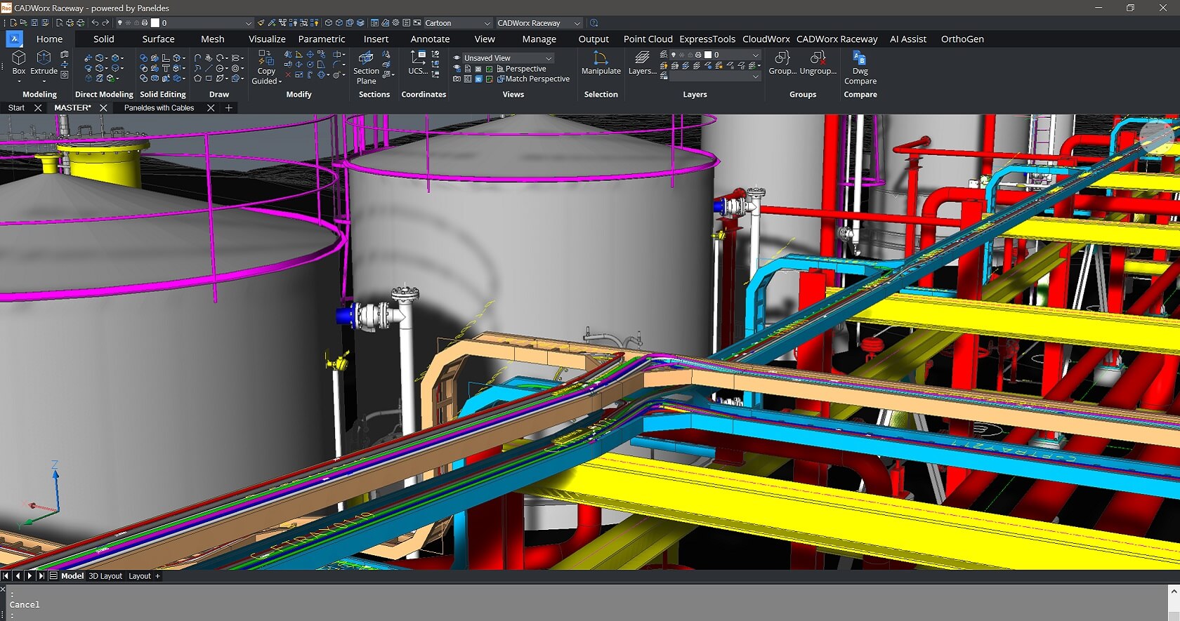 CADWorx Plant Professional Hexagon