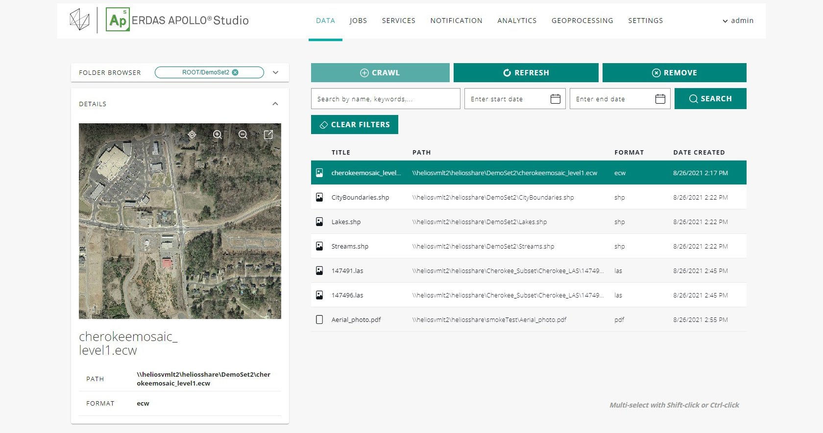 GIS land management