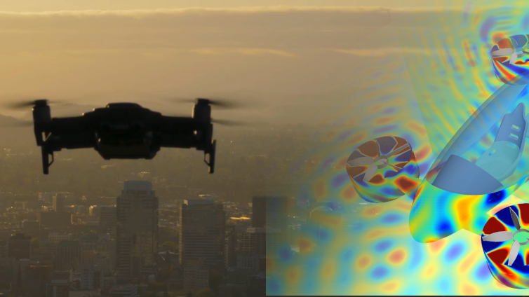 Acoustic radiation of an eVTOL aircraft