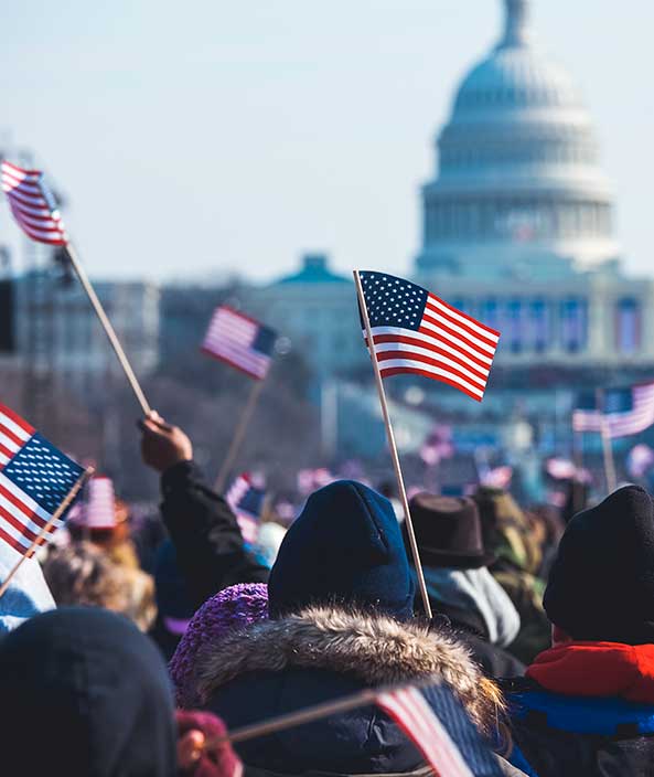 presidential inauguration in Washington D.C.