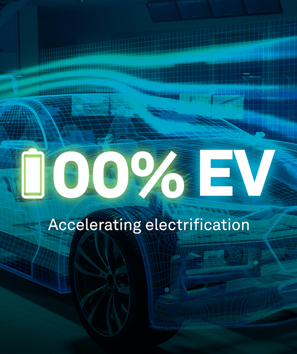 Imagem de impacto veículos 100% elétricos - sem logotipo