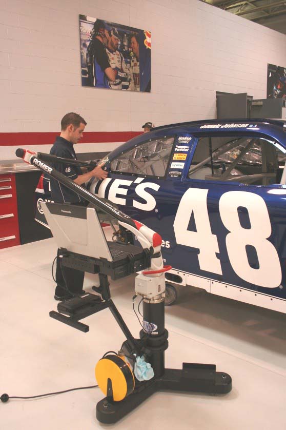 ROMER-Absolute-Arm-inspection-at-Hendrick-Motorsports