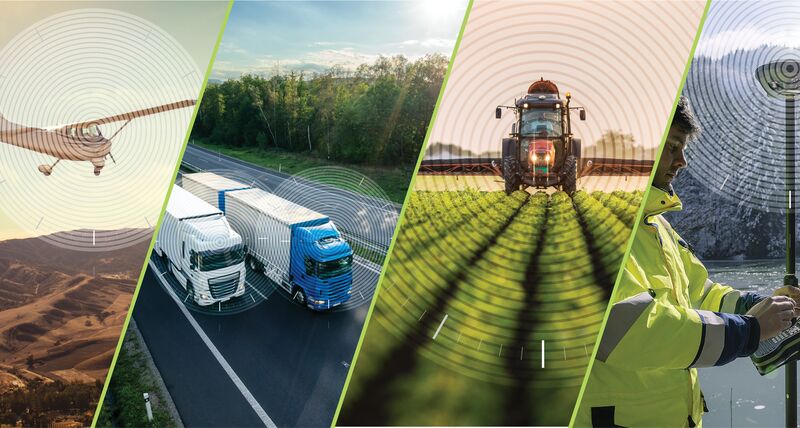 Collage of transportation images