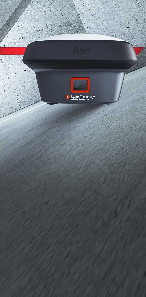 Leica GS18 close up