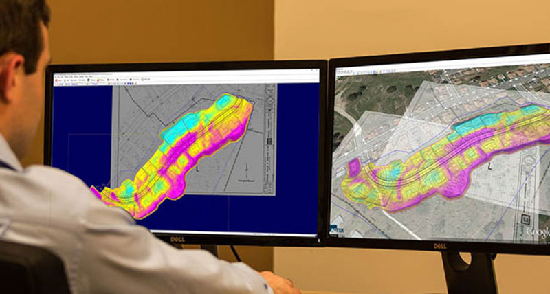 Estimator uses AGTEK takeoff software