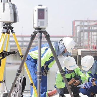 Portcoast uses 3D laser scanning solutions to visualise hyosung vina chemicals port