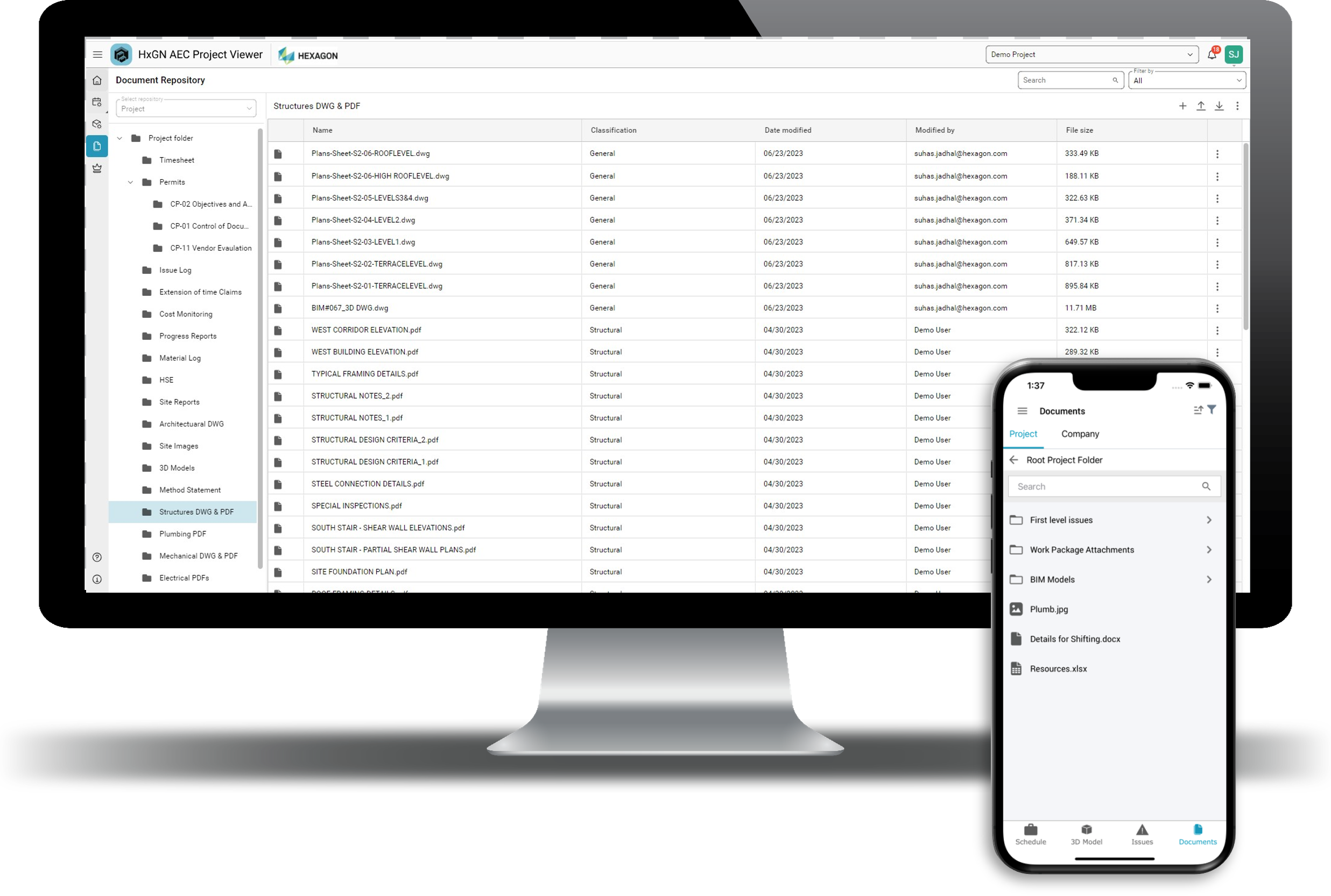 Document Management Hexagon Document Management Hexagon