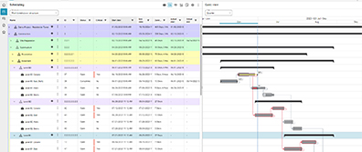 Screenshot of HxGN AEC Project Viewer task tracking and progress