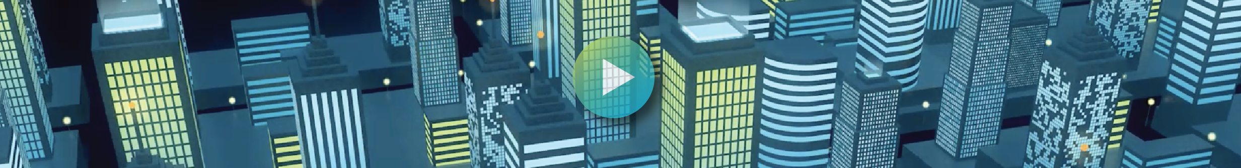 urban digital twin video still image with play button
