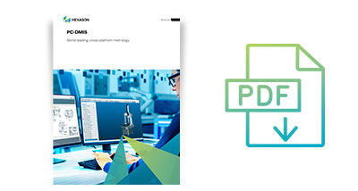 Image of the cover of PC-DMIS Brochure