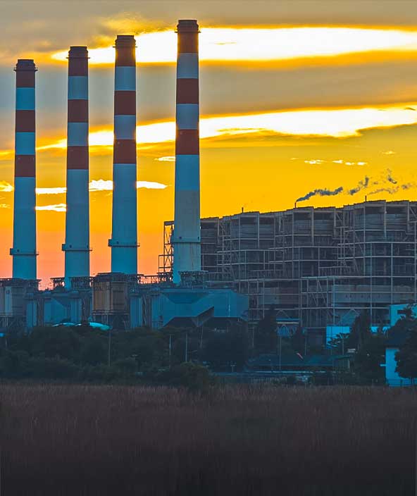 An image of an oil & gas site