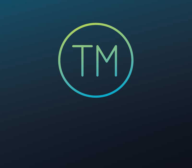 Icon illustrating trademarked intellectual property drawn in Hexagon colours