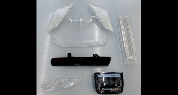 Figure 5. Various automotive injection moulded components made by DPS
