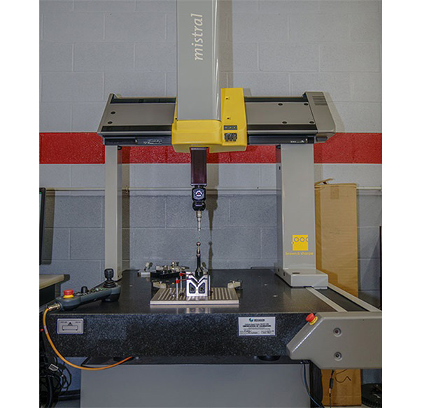  Several reliable Hexagon CMMs are installed across the Hendrick engine and fabrication shops and vehicle lab
