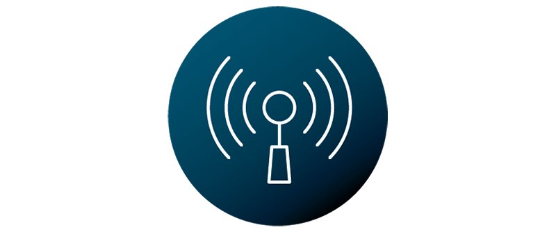 Icono de señales GNSS