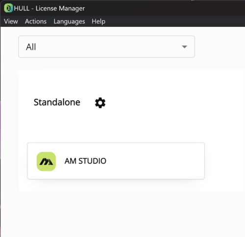 Licensing manager
