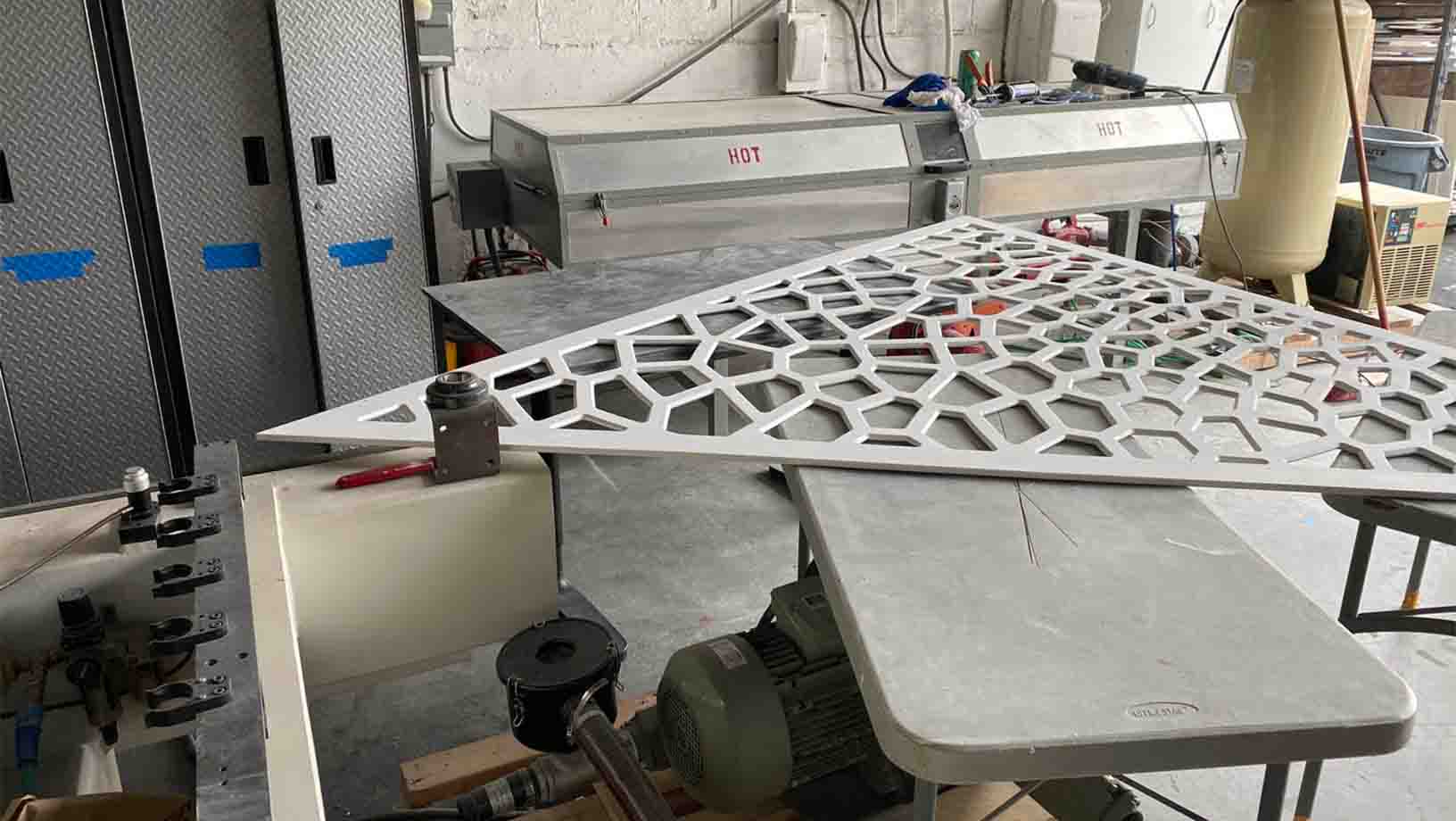 Artistic fabrication soars to new heights at M.R. Walls