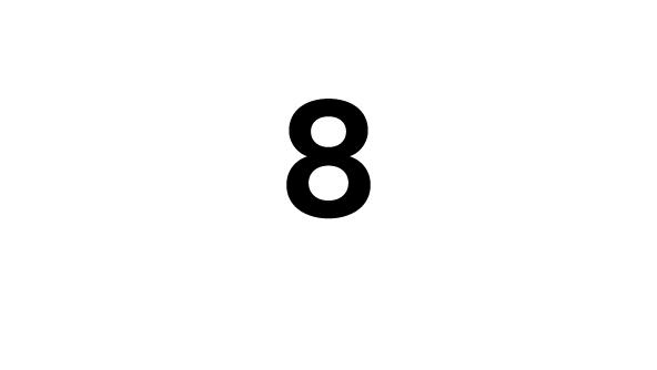 The number eight