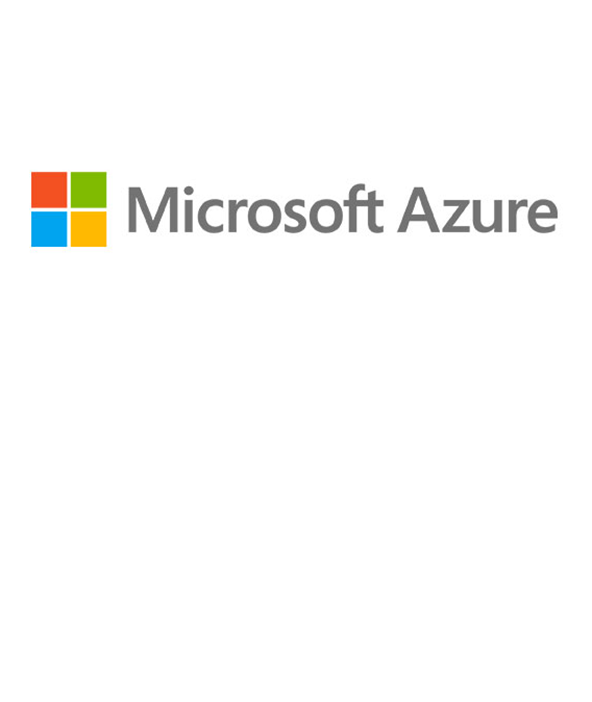 Scheda con il logo di Microsoft Azure per la guida alla distribuzione