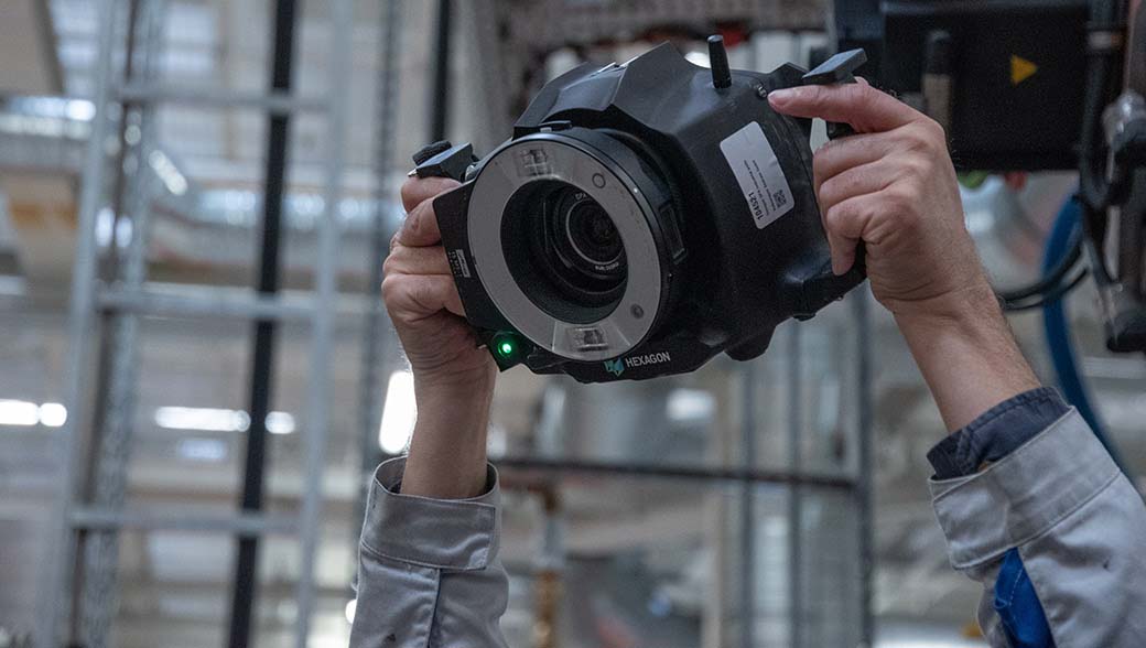 The C1 Camera is integrated into a robust industrial-grade casing that makes it ideal for use on the shop floor, in the workshop or outdoors.
