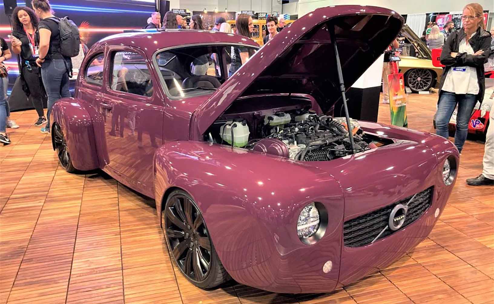 Hybrid car made by Girl Gang Garage