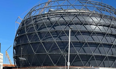 The Sphere’s construction process had to be verified in real-time to avoid costly mistakes.