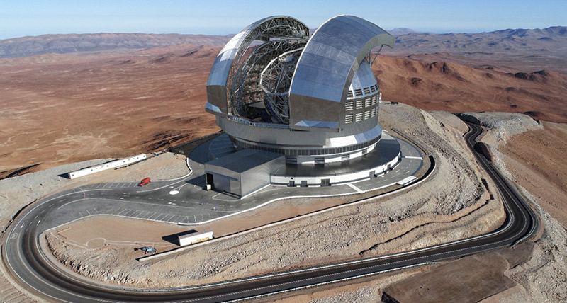 Sistema de metrología de producción para medir los segmentos de espejo para el ESO Extremely Large Telescope en Safran Reosc