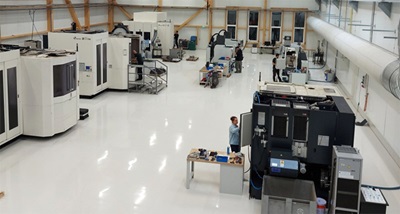 Series parts for fuel cells, punching tools for eMobility batteries and mirror surface milling machines for the optical industry are produced at the new production hall in Freundorf, Austria.