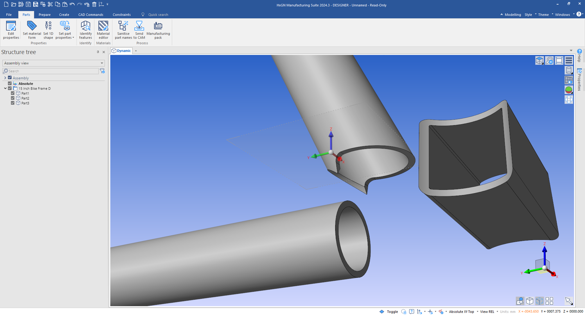 Straightened Edges for Tubes