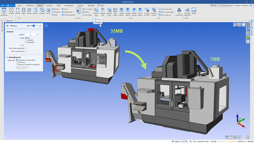 Reduce Command – Simplify Complex Models in Seconds
