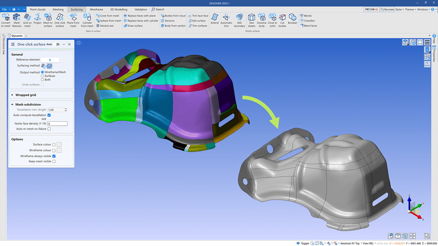 Auto-Surfacing Improvements for Faster Mesh Processing
