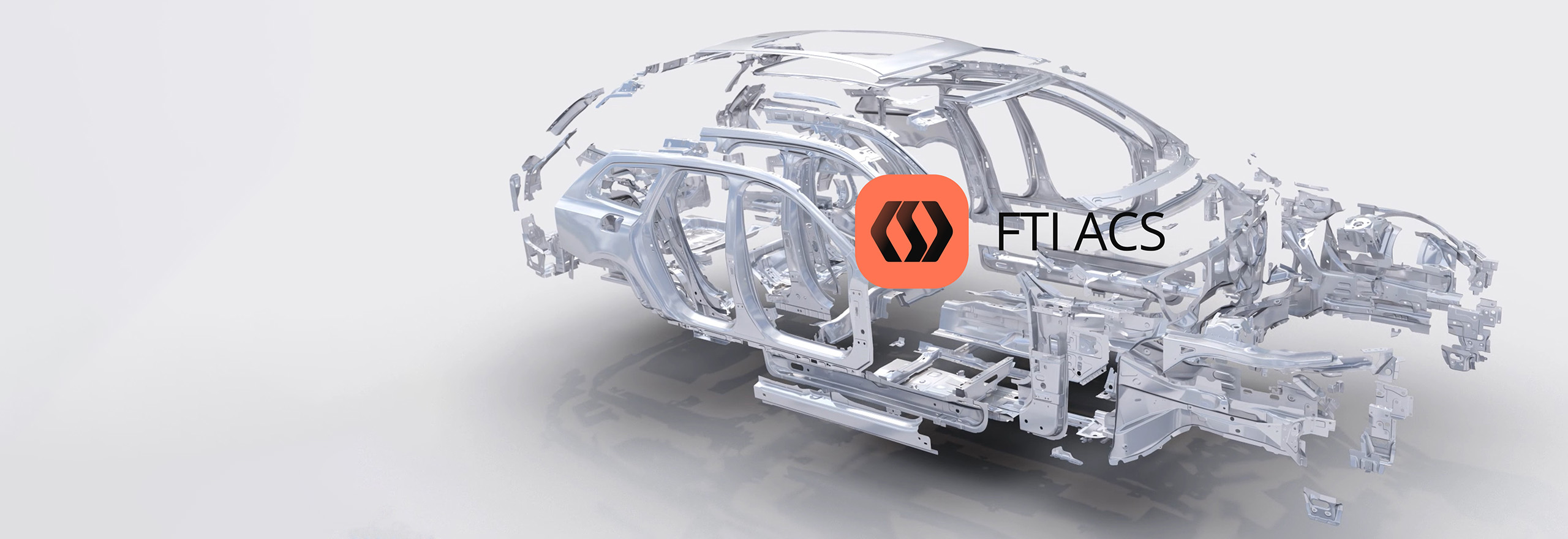 Logiciel de tôlerie FTI ACS pour l’industrie automobile – simulation de pièces automobiles éclatées