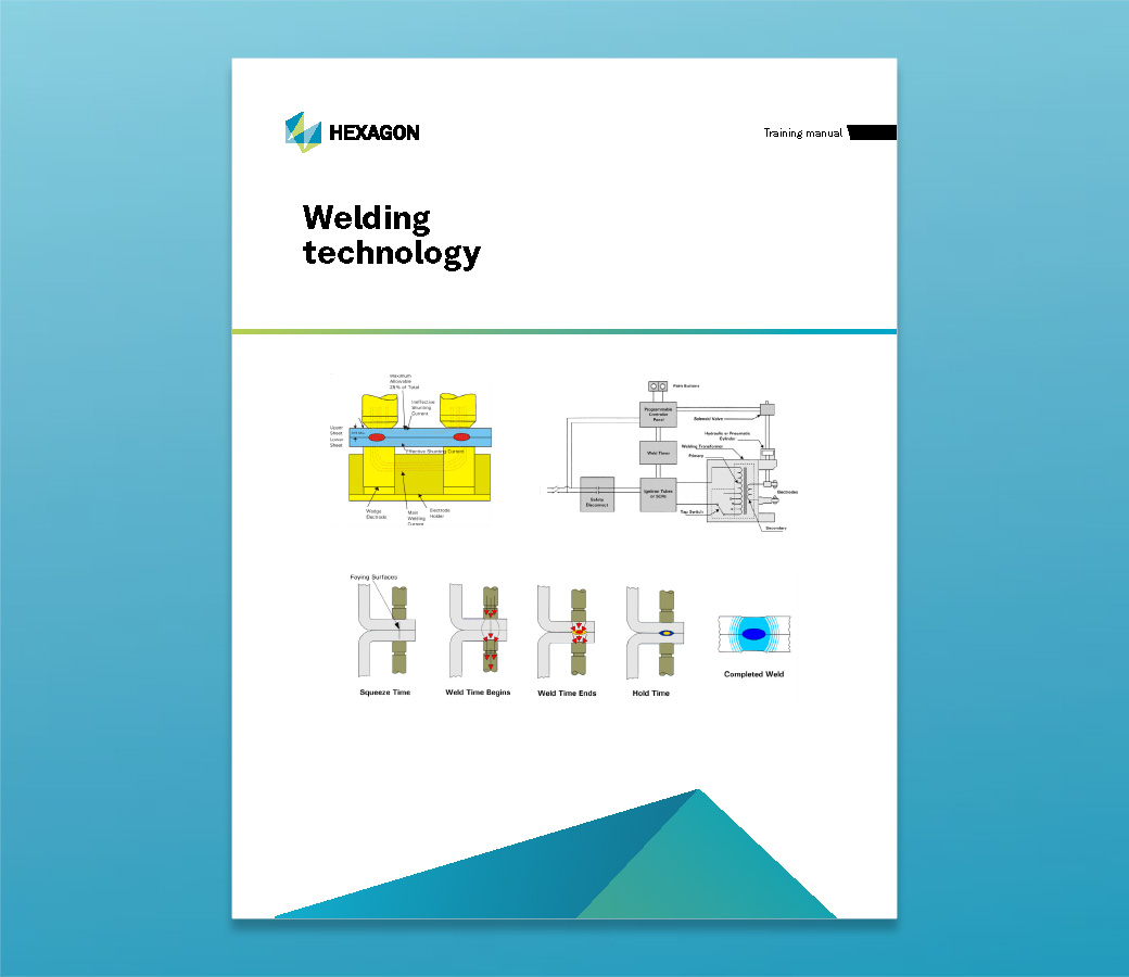 Close up of the training material front cover for Welding Technology