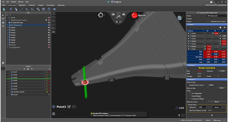Inspire 2025.2 interface