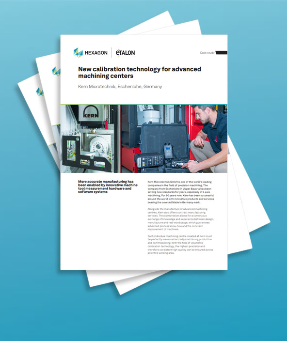 Image of a front cover for Case Study: Kern Microtechnik