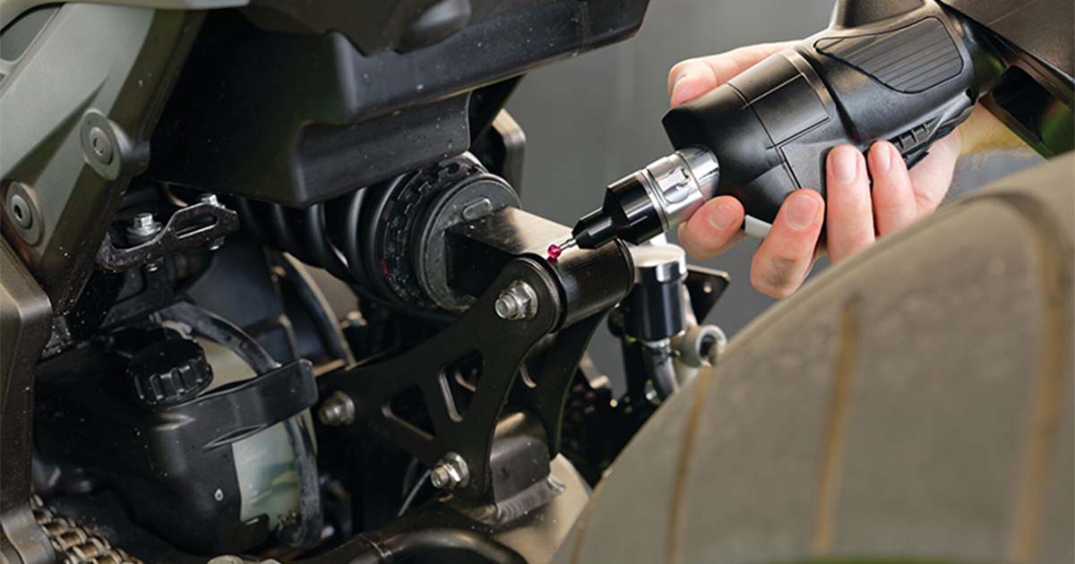 Saving time and money with a measuring arm that has a repeatable probe ...