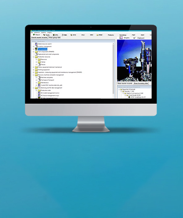 FATool 2D/3D Operational Resource Management production software shown on monitor