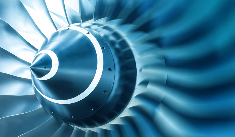 Image of aerospace turbine 