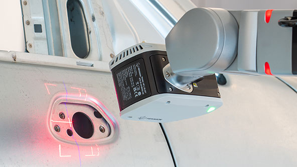 HP-L-10.10 laser scanner for CMMs is perfect for large volume measurement