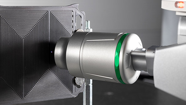 High accuracy non-contact inspection of bipolar plates