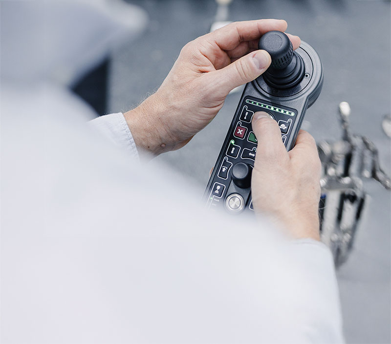 Precise control, right at your fingertips