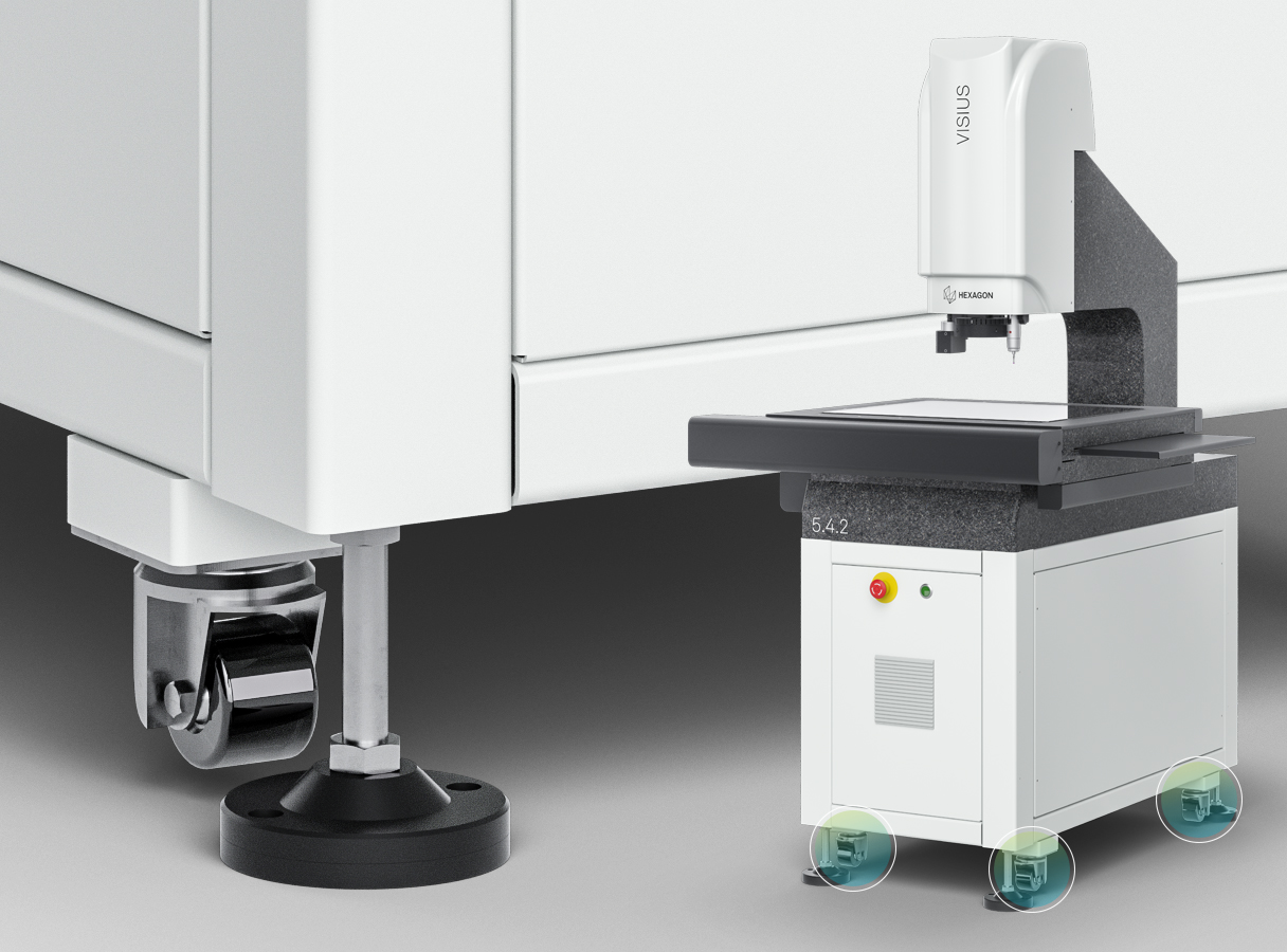 VISIUS: Swift CMM relocation