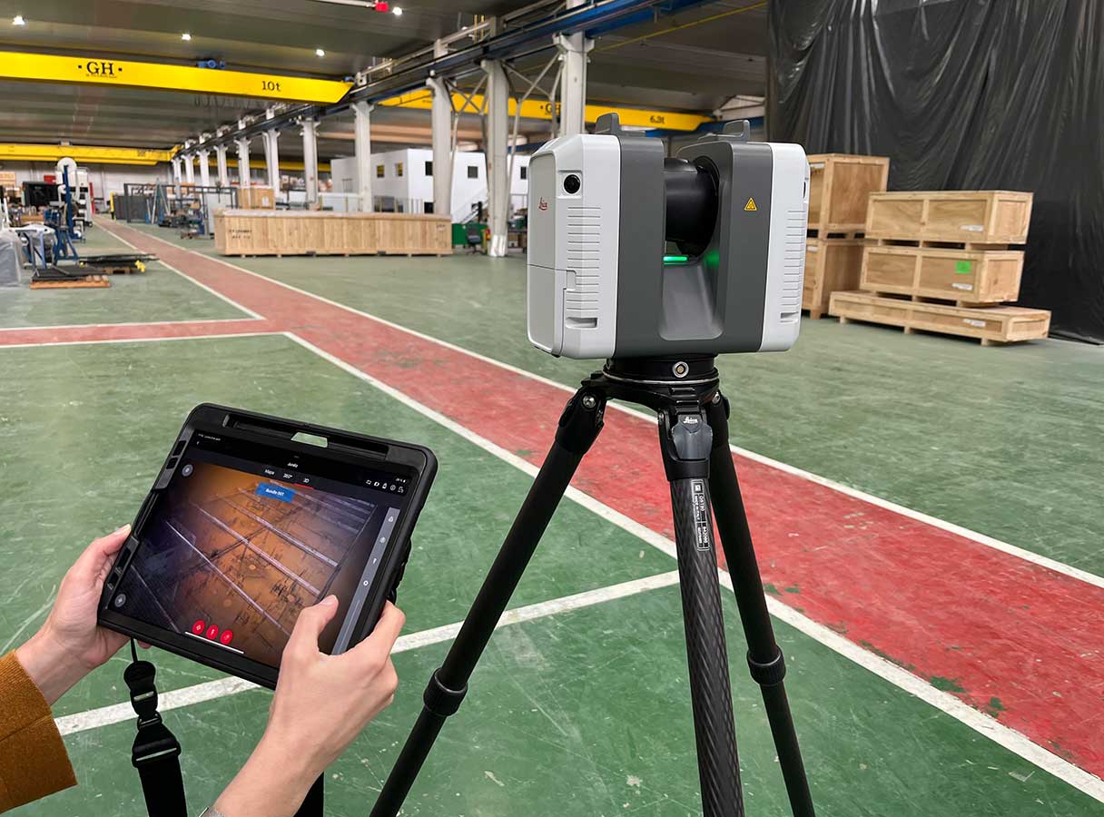 Capture your facility using advanced digitalisation technologies and expert services. 