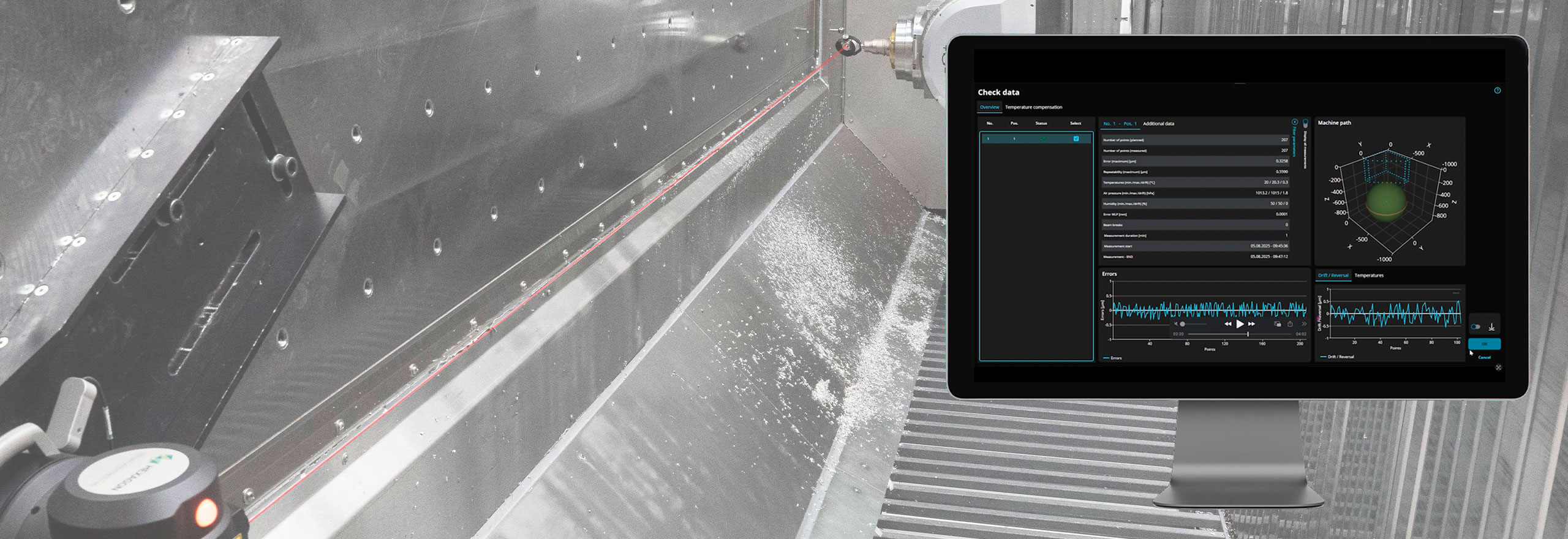 UNICAL accelerates machine tool calibration with multilateration for rapid verification and traceable full-volume accuracy