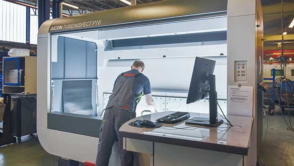 Driving quality and productivity with near-automatic high-speed tube measurement