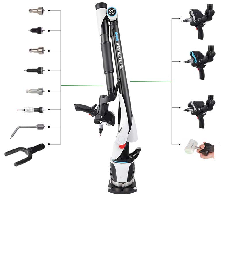 The Absolute Arm offers measurement options for every situation, by design.