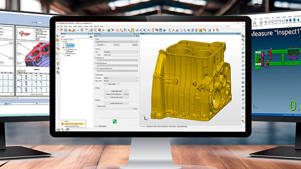 Hexagon’s metrology hardware is compatible with a wide range of third-party software solutions.