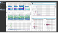Image of CAEfatigue software screen with graphs and charts displayed