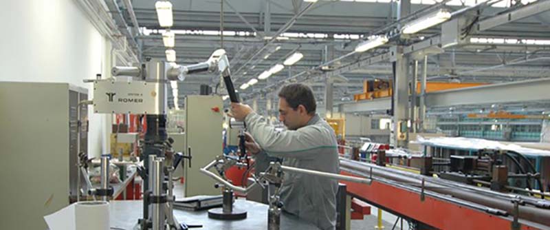 Dassault Aviation, a leading aircraft manufacturer, showcasing over 15 years of articulated arm usage.